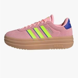 adidas Women's VI COURT BOLD shoes Suede Platform Sneaker size 6.5